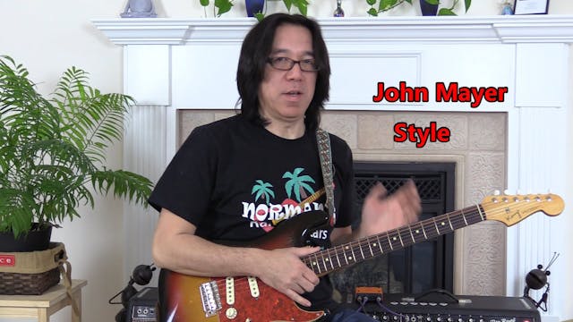 TF Lesson 051 John Mayer Style Soloing