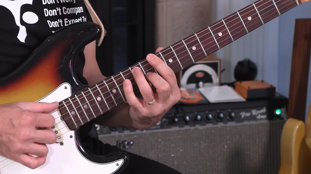 FST 18 Spread Triads over Pretty Chord Progression in D - Fretboard ...