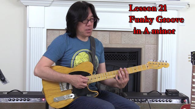 TF Lesson 021 Funky Groove (Sunny) in...