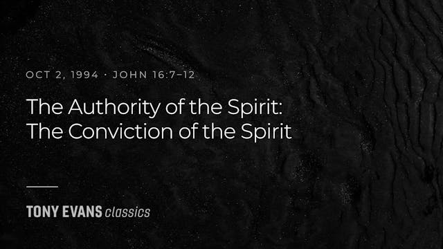 The Authority of the Spirit - The Con...