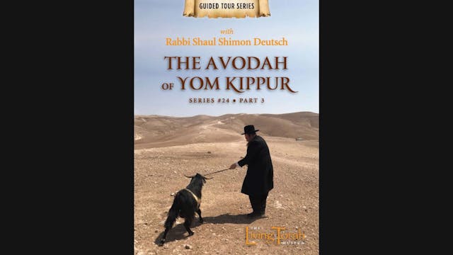Avoda of Yom Kippur Vol. 3