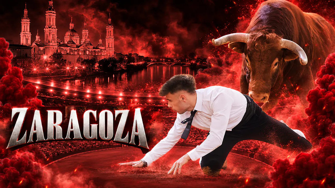 Recortadores with Bulls · Zaragoza 2026