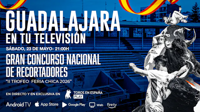 Recortadores con Toros · Guadalajara 2026