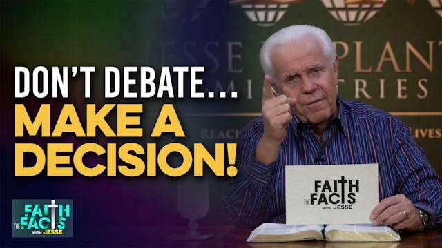 Don't Debate...Make A Decision!