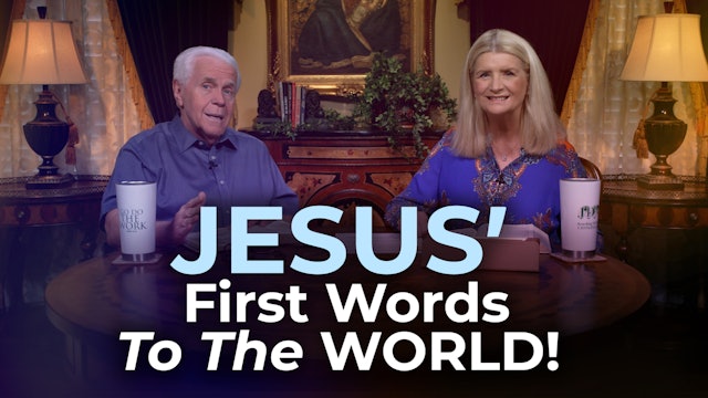 Jesus’ First Words To The World!    