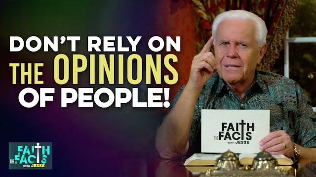 Don’t Rely On The Opinions Of People!