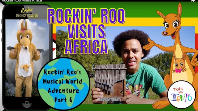 Rockin' Roo Visits Africa