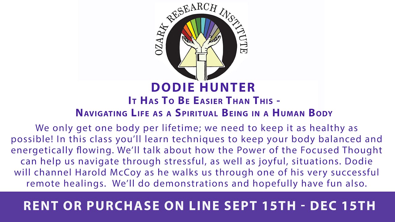 Dodie Hunter It Has To Be Easier Than This!