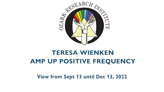Teresa Wienken — Amp Up Positive Frequency.   
