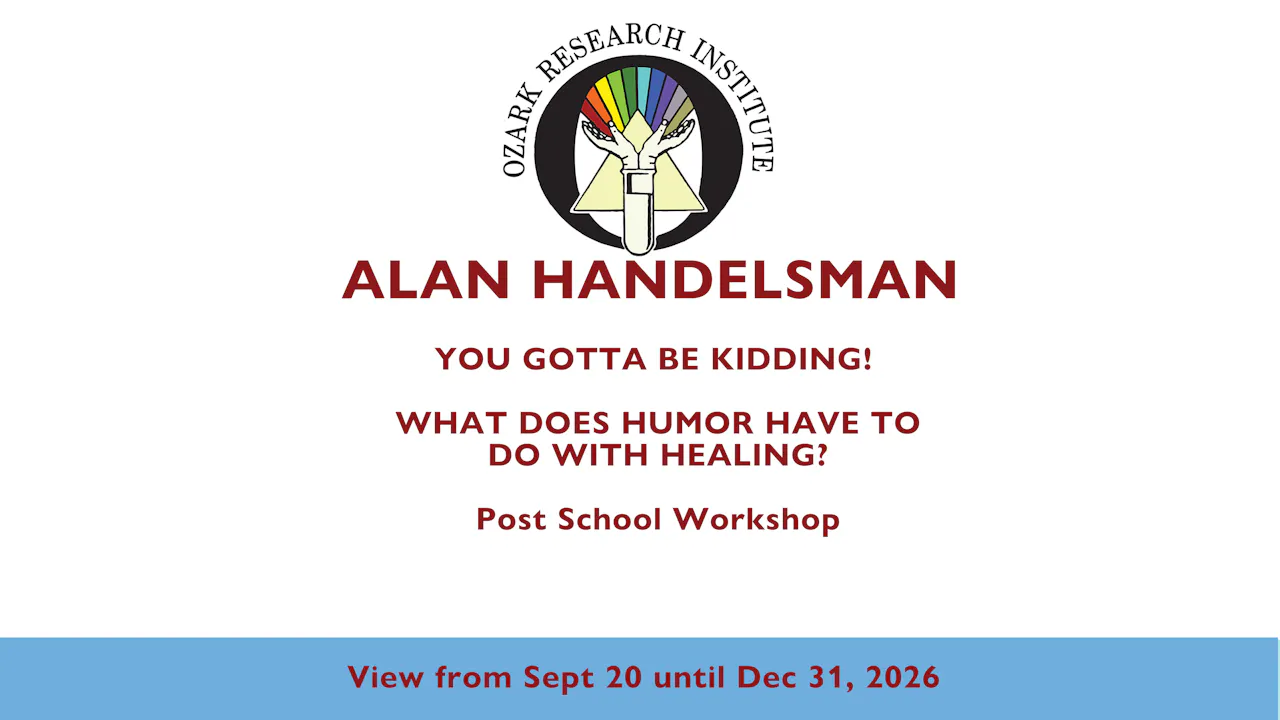 Alan Handelsman Post School Workshop