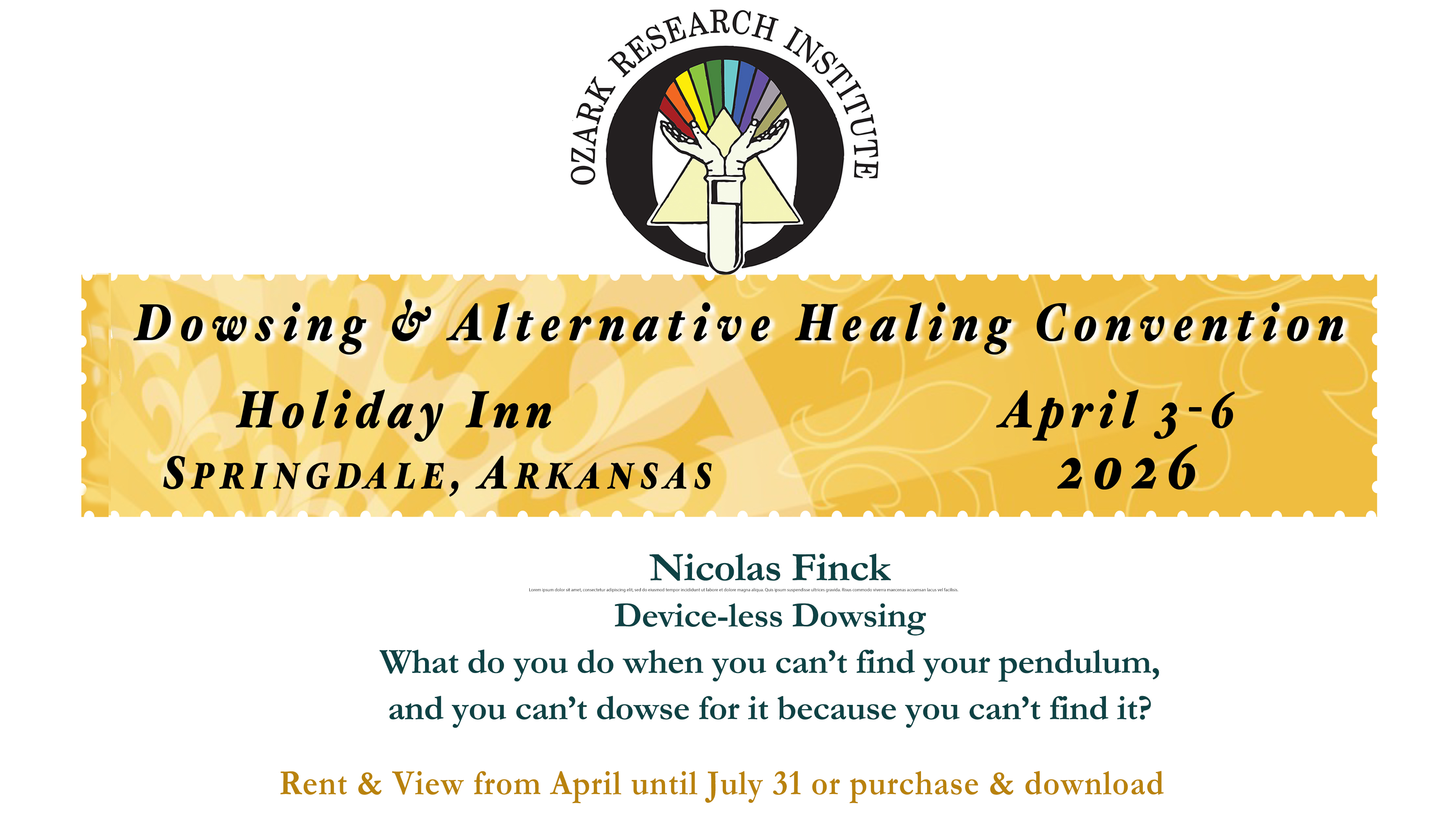 Nicolas Finck - Device-less Dowsing