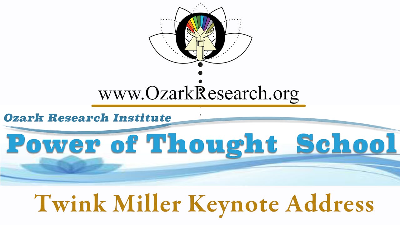 Twink Miller in Keynote Address