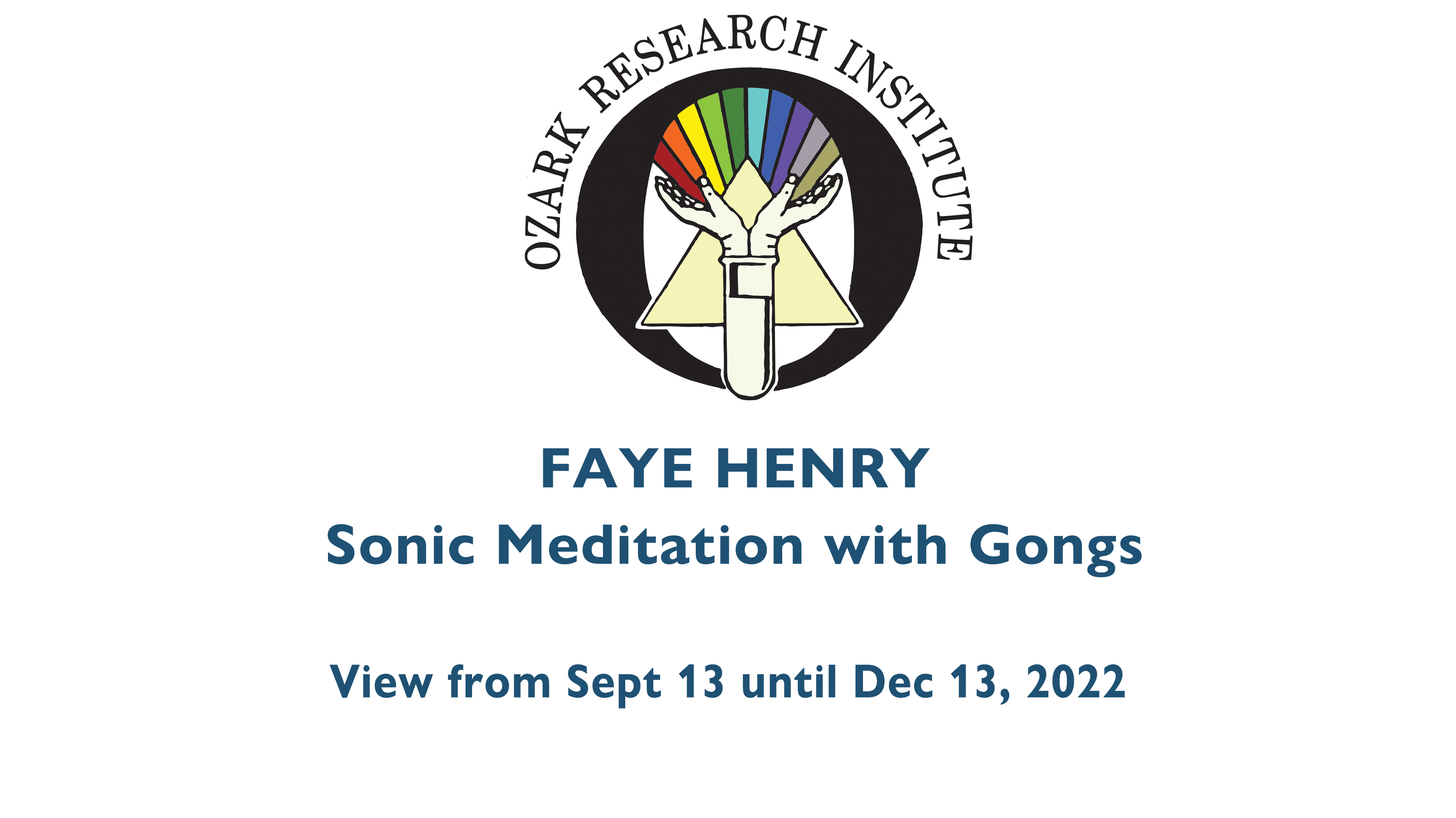 Faye Henry Sonic Meditation