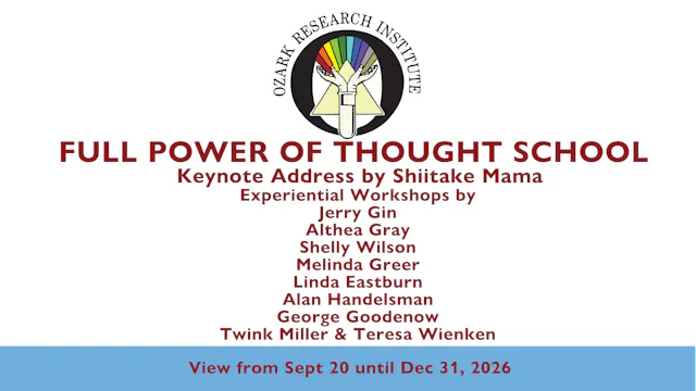Entire 2026 Power of Thought School Workshops