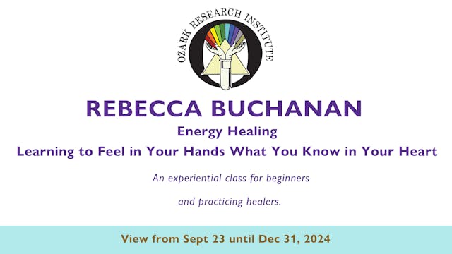 Rebecca Buchanan   Energy Healing