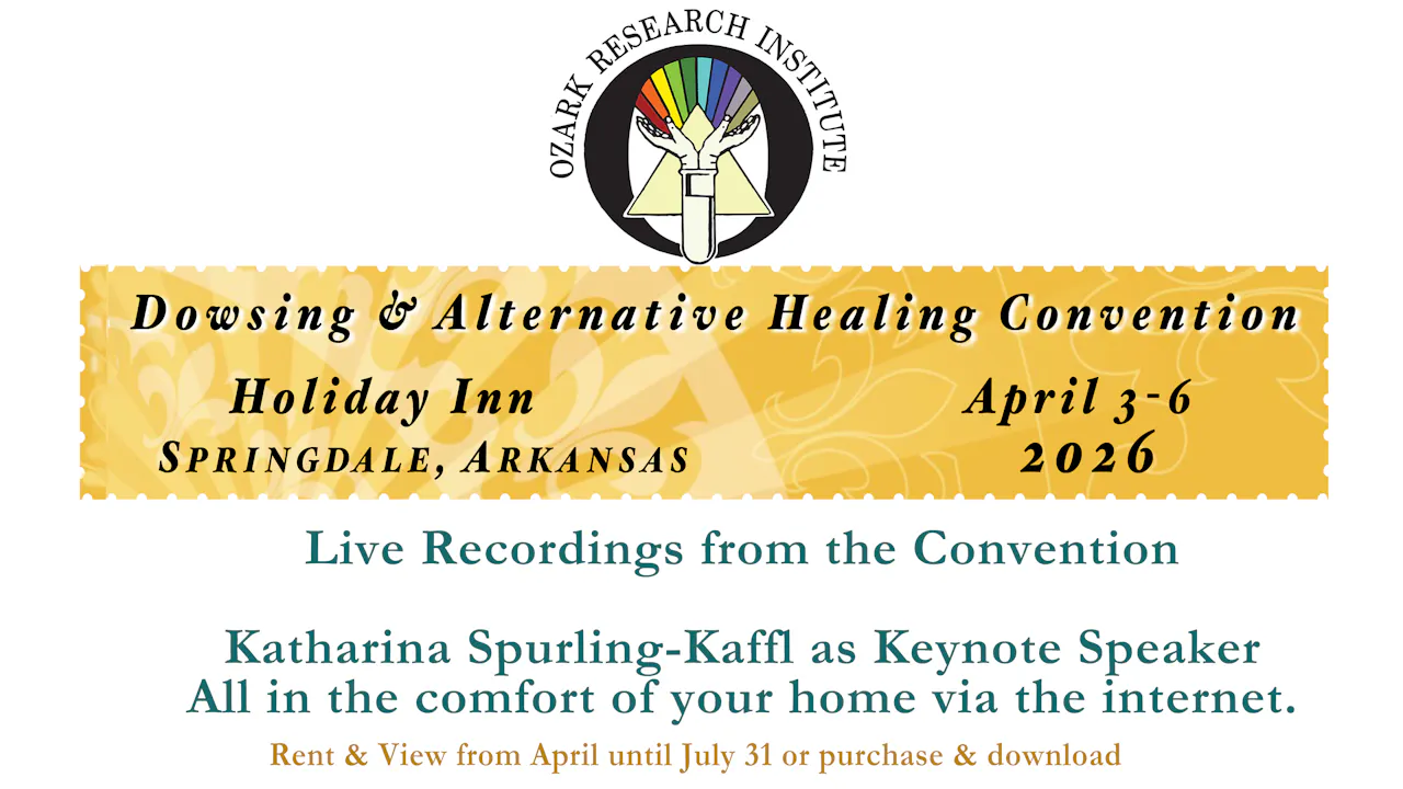 2026 Dowsing & Alternative Healing Convention