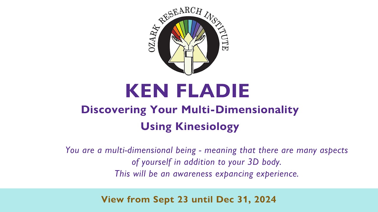 Ken Fladie Discovering Your Multi-Dimensionality