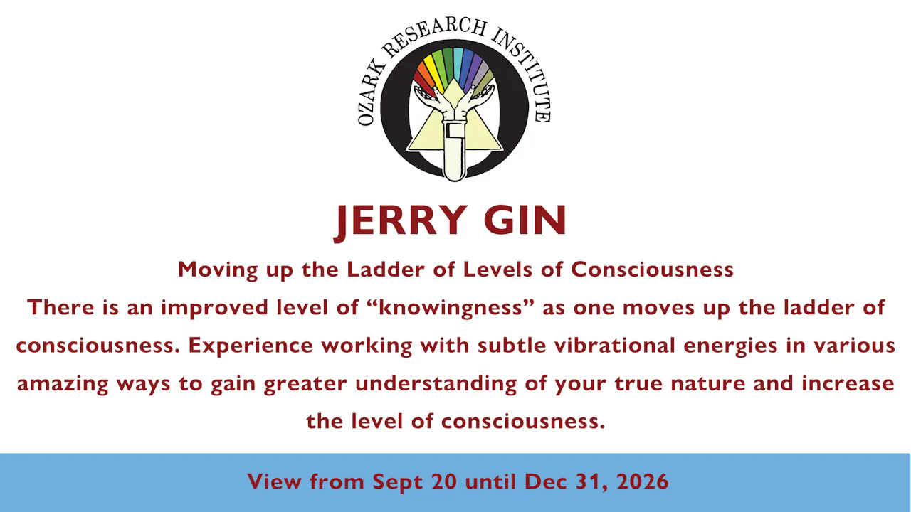 Moving up the Ladder of Levels of Consciousness