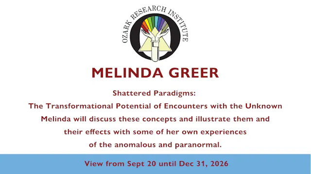 Encounters with the Unknown - Melinda Greer