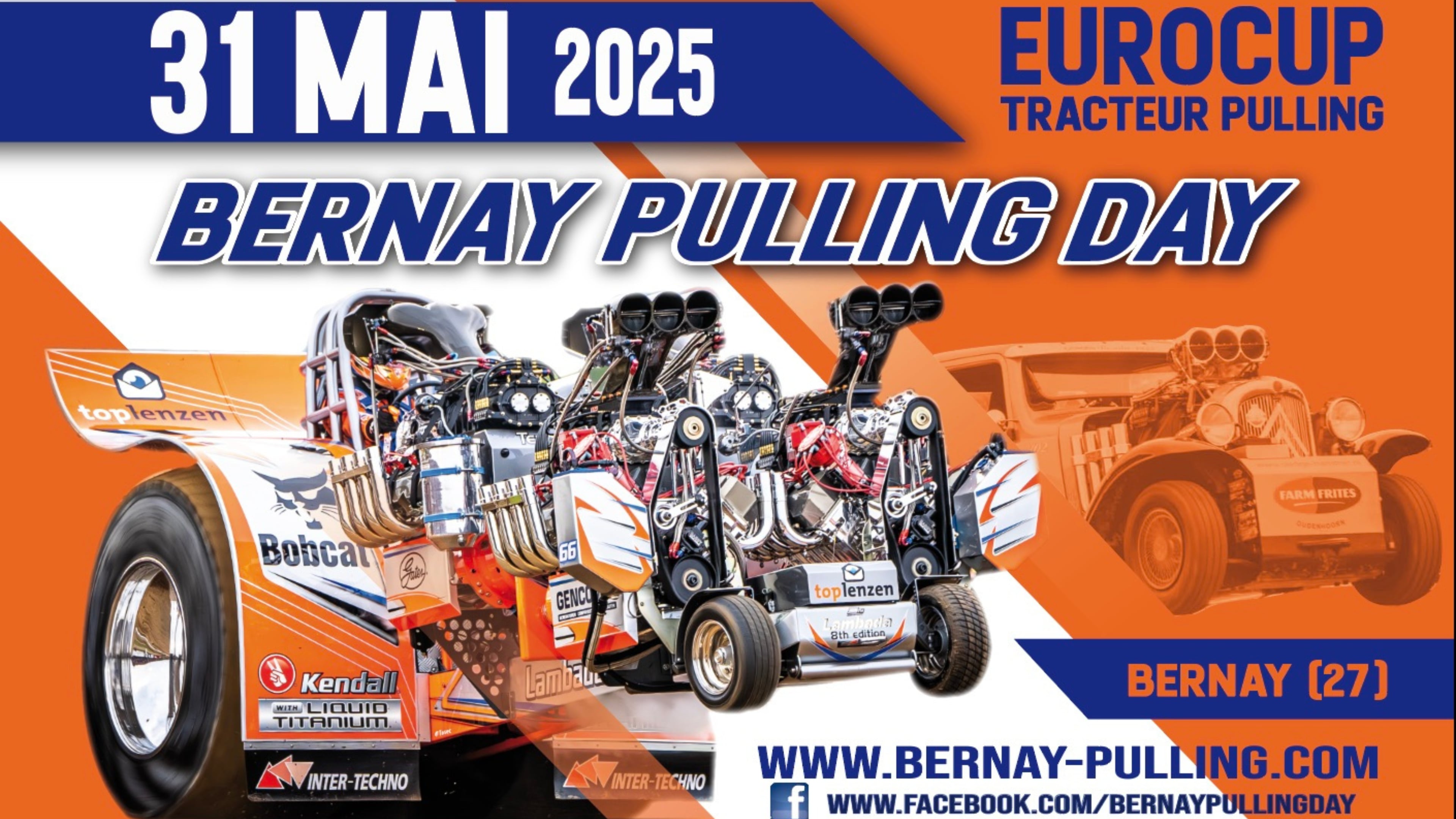 FR - Eurocup Tracteur Pulling Bernay 2025 Partie 1
