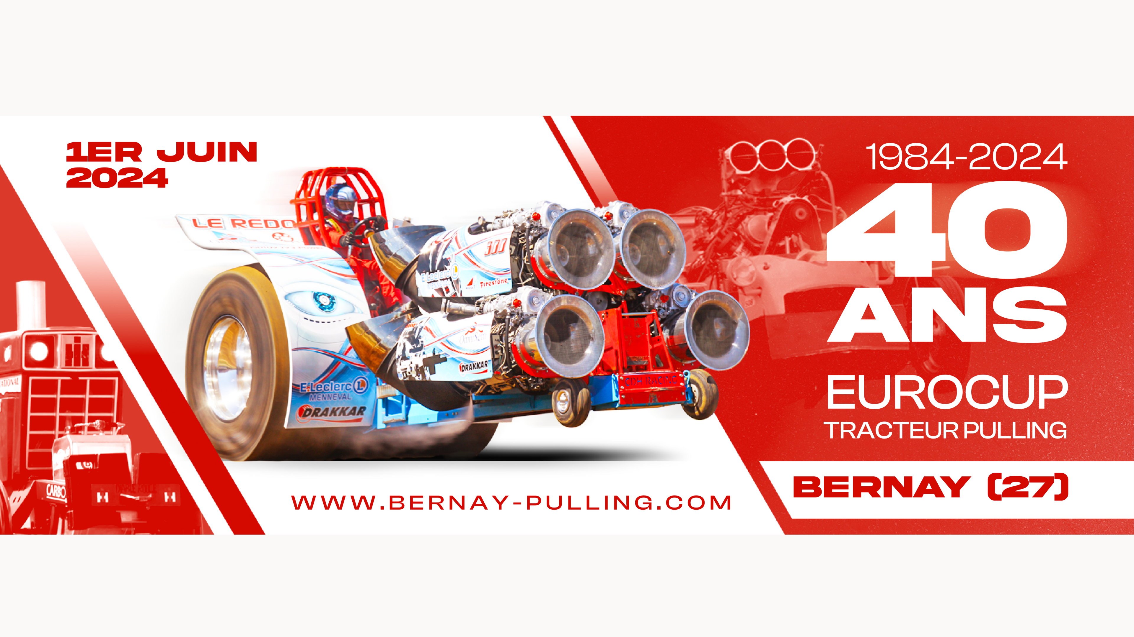 Eurocup Tracteur Pulling Bernay 2024 - Part 02