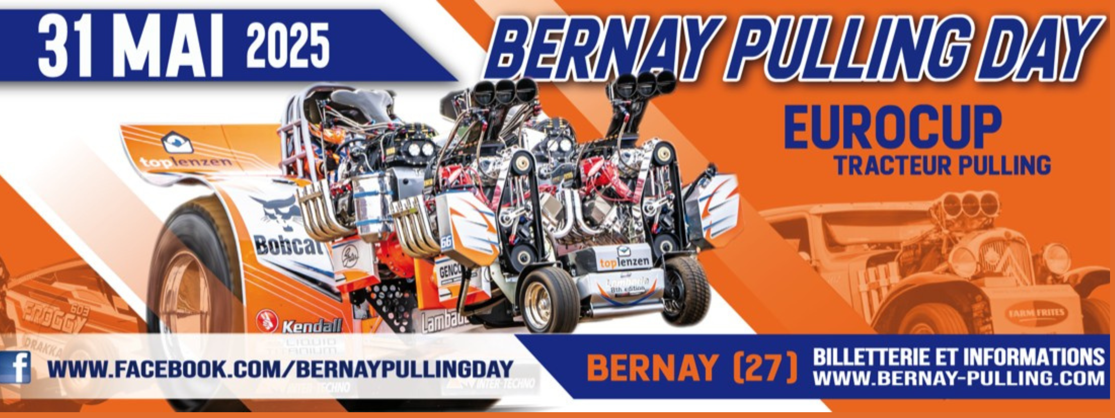 ENG - Eurocup Tracteur Pulling Bernay 2025