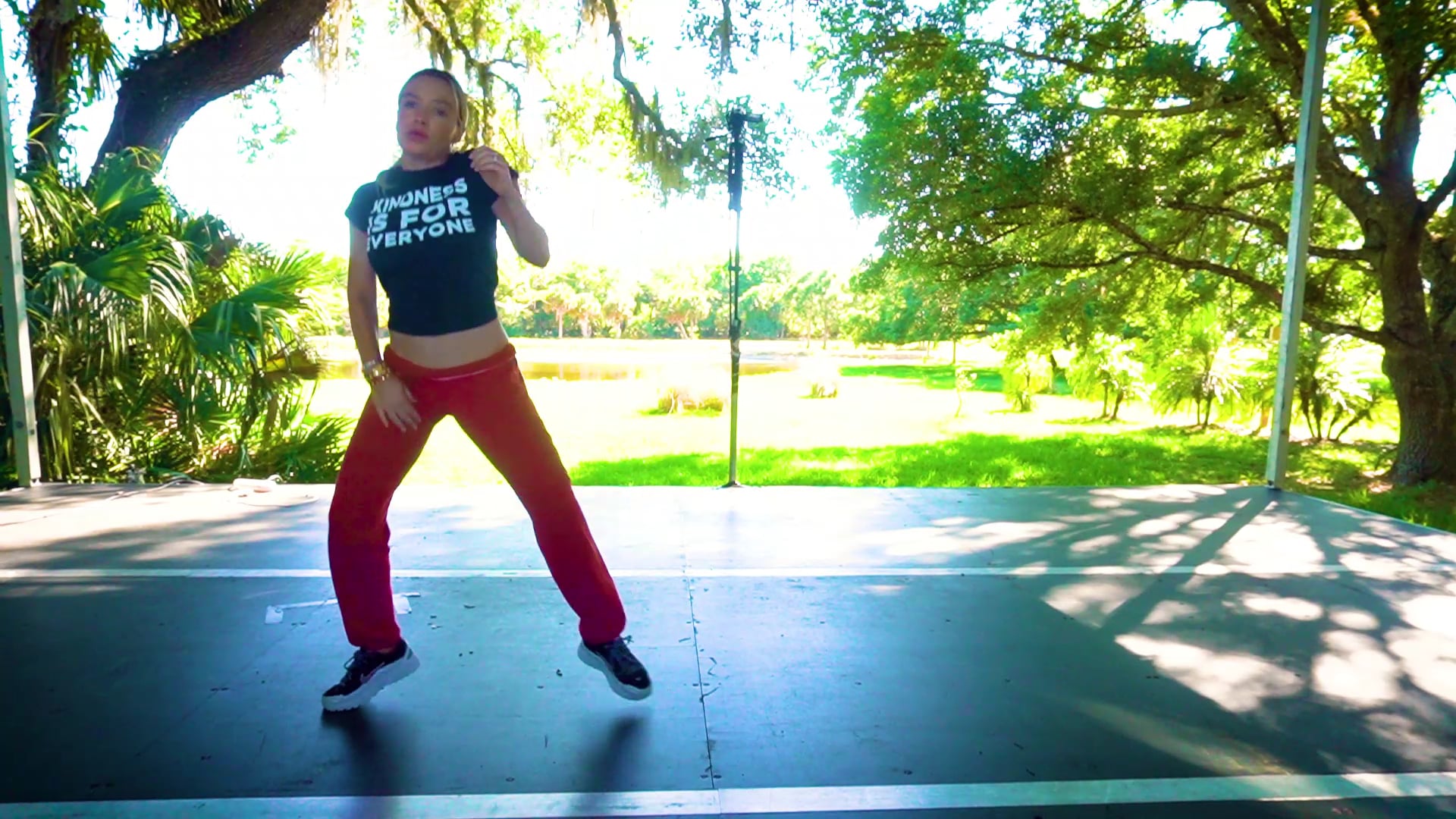 Bonus Cardio with Tracy & Anneclaire- Front View 04.01.20