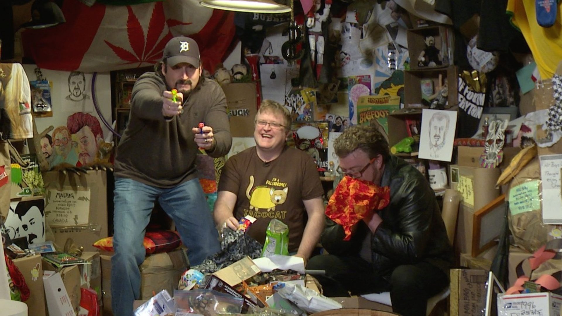 Nudie Cards and Barf Beans