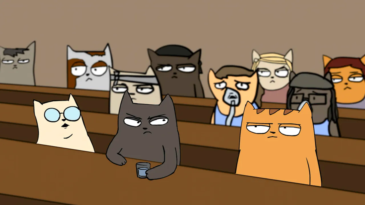 Ricky Smokes and Swears in Court - Season 1 - Trailer Park Boys+