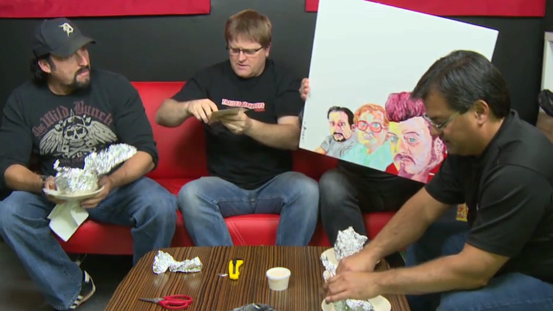 Donairs & A Painting