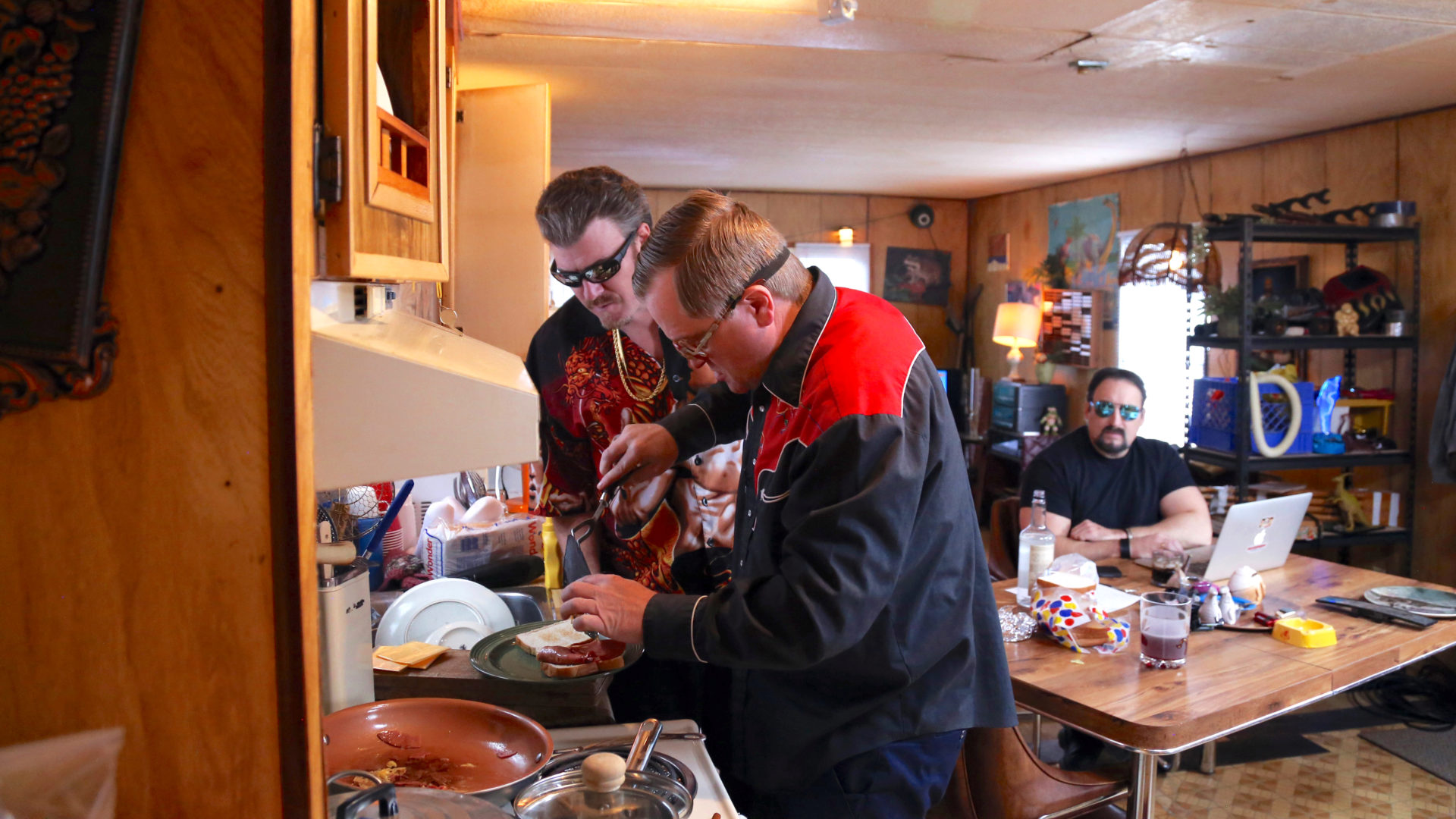 Bubbles' Slow Fried Bologny Sammiches