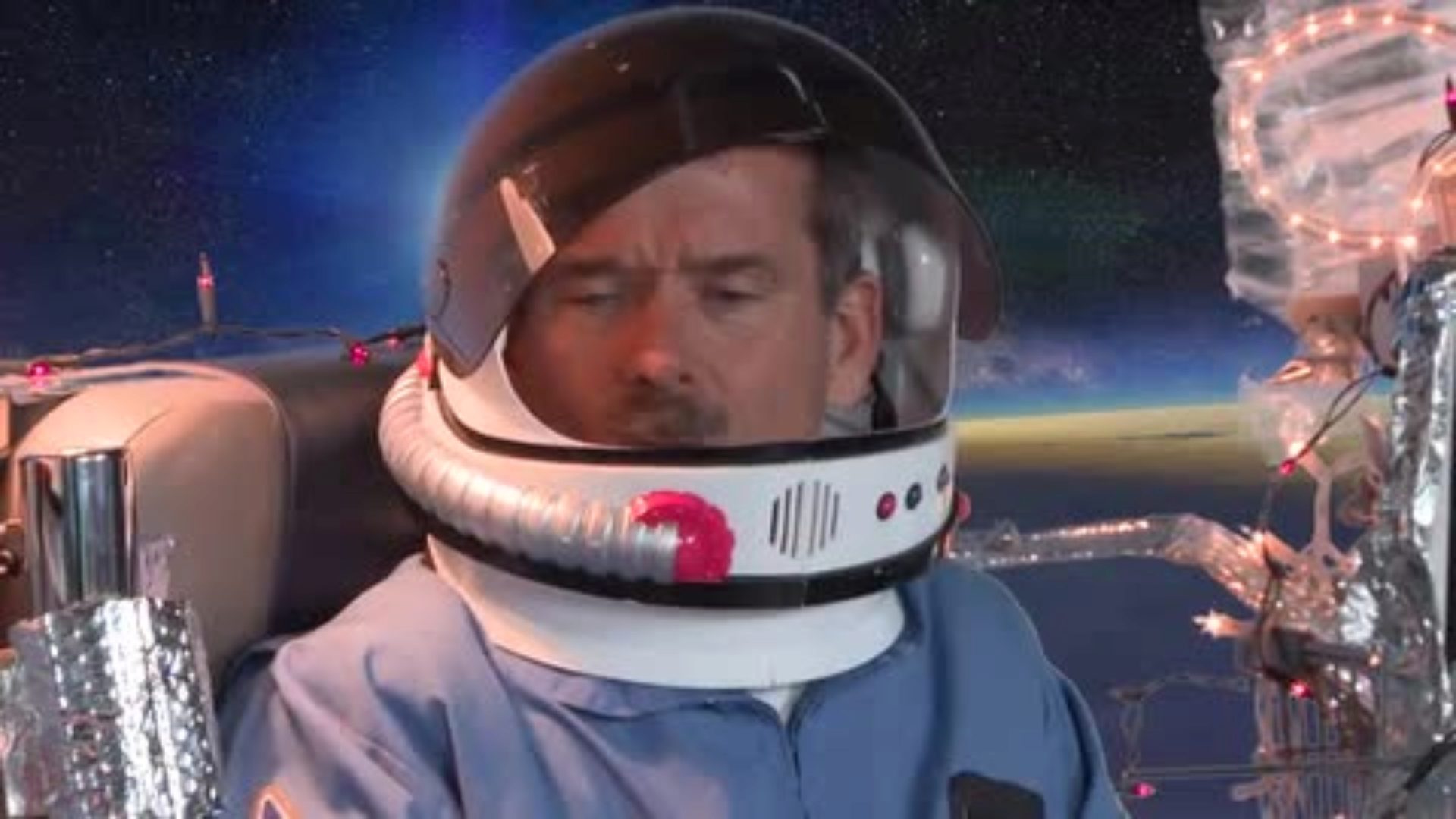 Playing Space With Bubbles - Col Chris Hadfield Part 2
