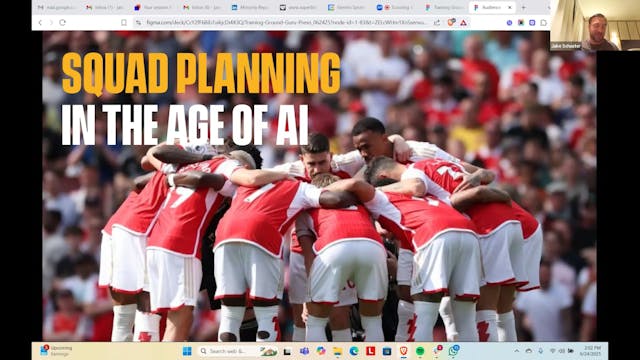 Jake Schuster: Squad Planning In The Age Of AI