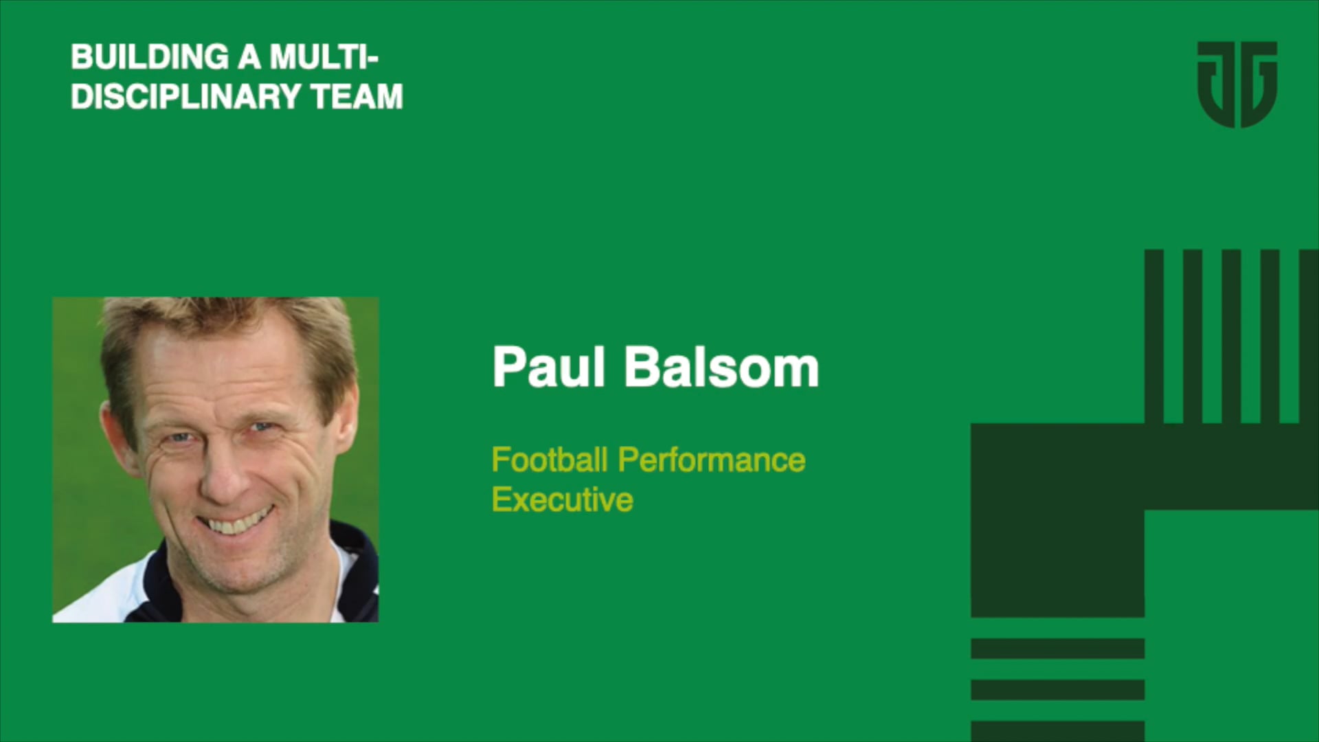 Paul Balsom: Building a multi-disciplinary team