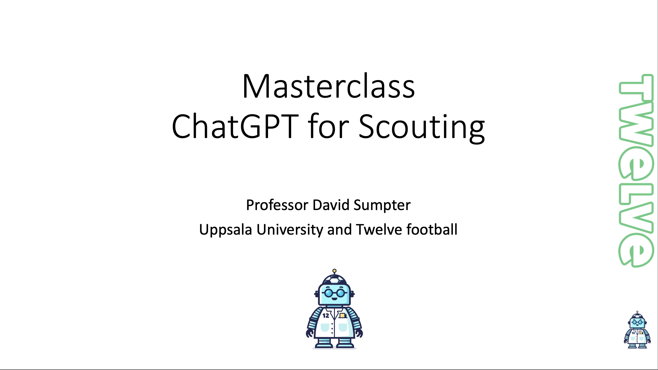 ChatGPT Masterclass Slides
