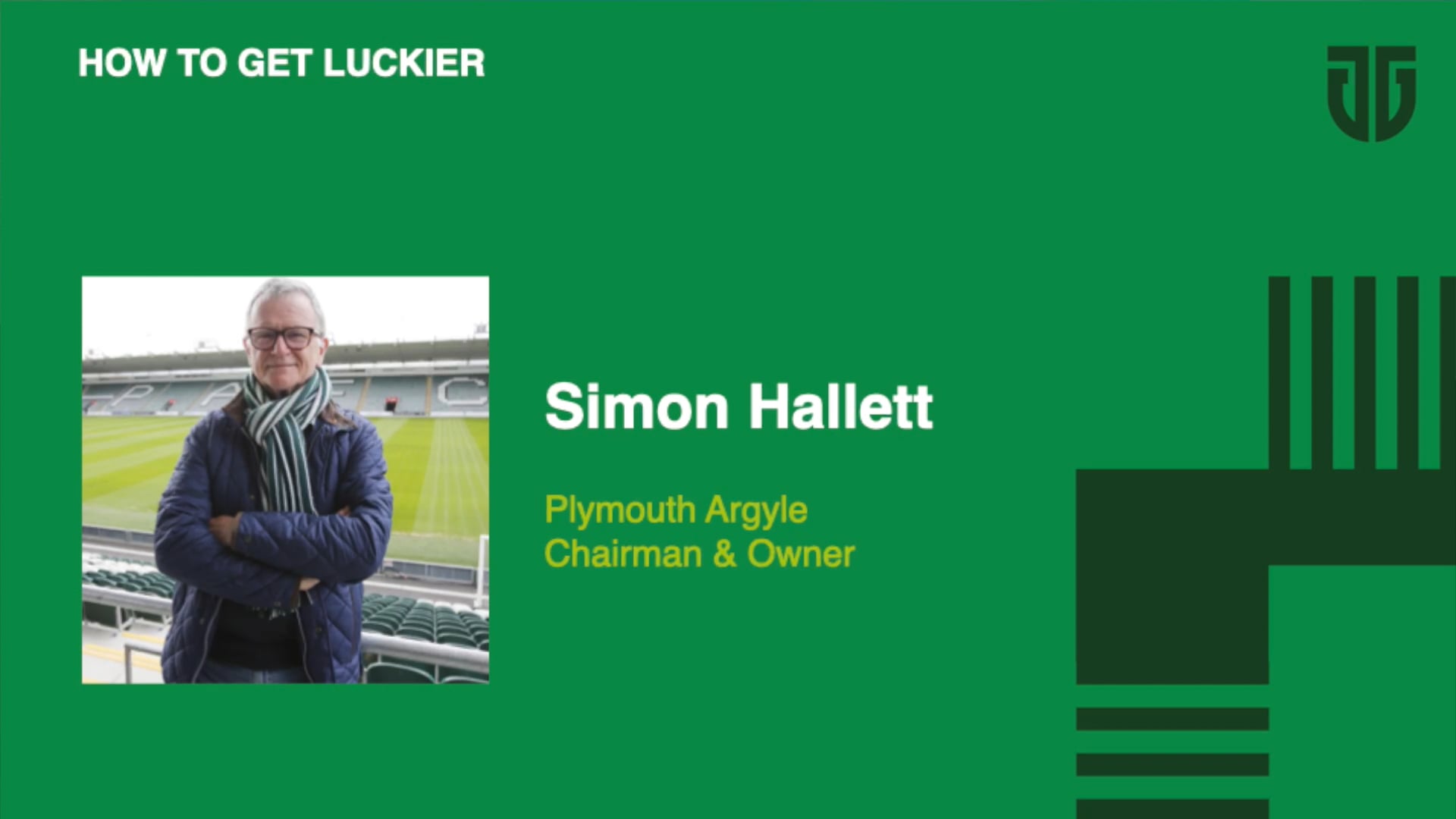 Simon Hallett: How to get luckier