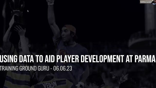 Mathieu Lacome: Using Data To Aid Pla...