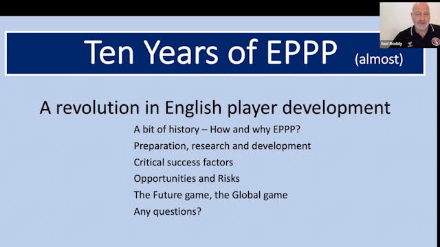 Ged Roddy: 10 Years of EPPP