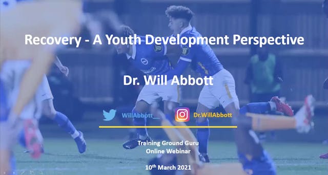 Will Abbott: An Academy perspective on recovery