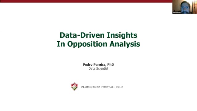 Pedro Pereira: Data-Driven Insights in Opposition Analysis