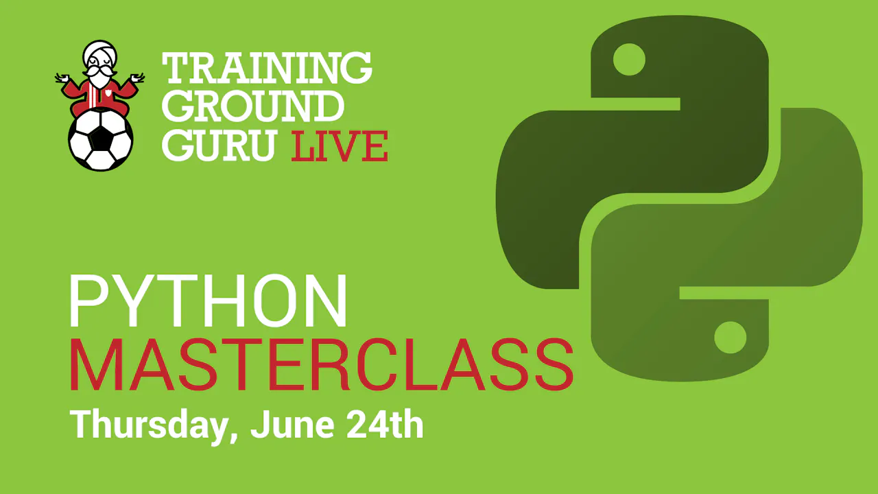 Introduction To Python Masterclass - Training Ground Guru