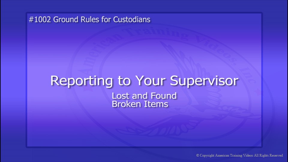 Reporting to Your Supervisor