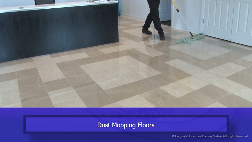 Dust Mopping Floors