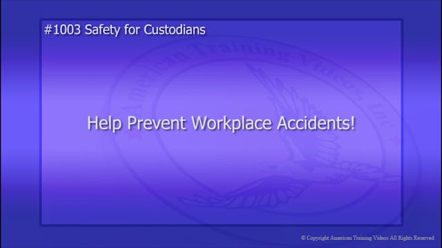 Help Prevent Workplace Accidents!