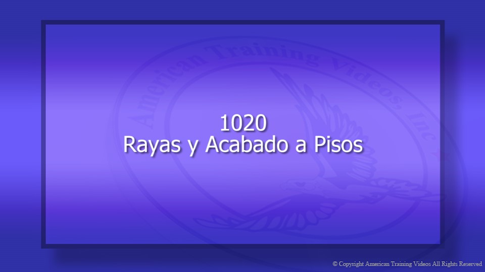 1020 Rayas y Acabado a Pisos