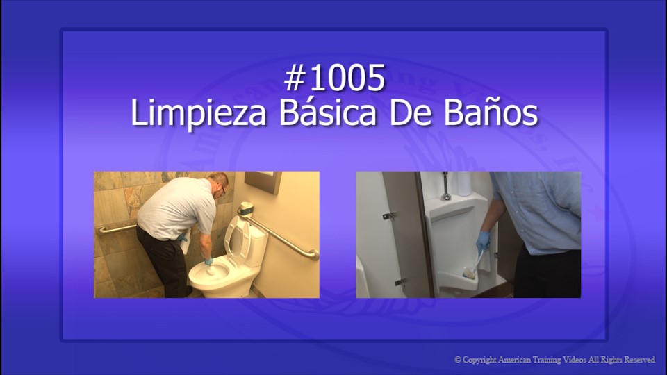 #1005 Limpieza Básica De Baños