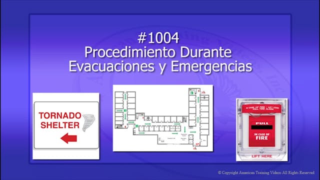 1004 Procedimiento Durante Evacuaciones