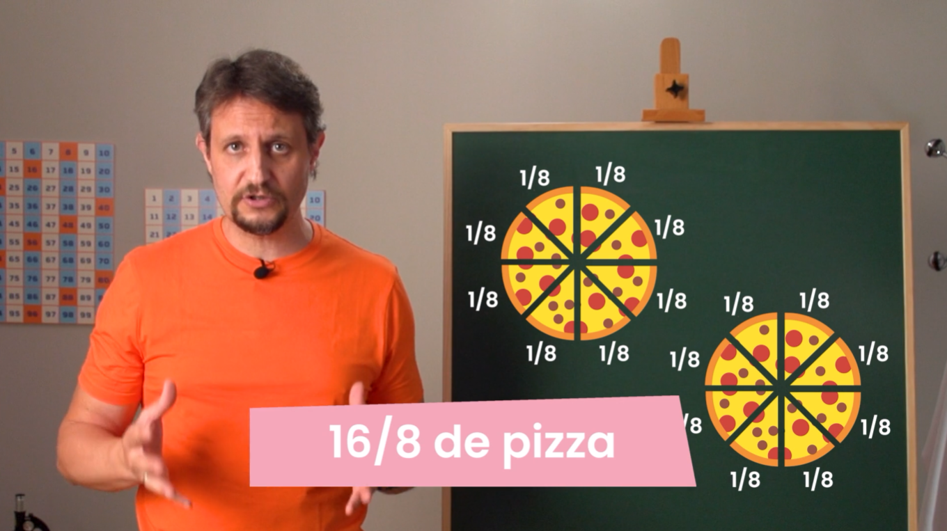 4-йПрим. Математика, неправильні дроби. Відео