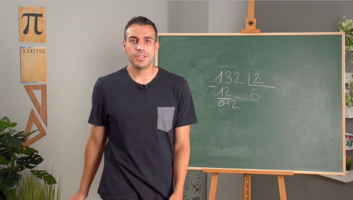 3ºПрим. Математика Розділіть великі числа. Відео