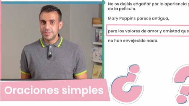 6ºPrim. Lengua. Oraciones simples en un texto. Vídeo